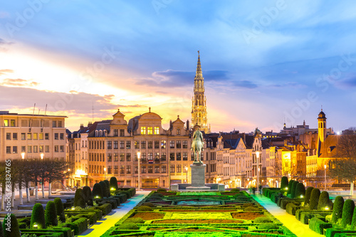 Brussels Cityscape Belgium © vichie81