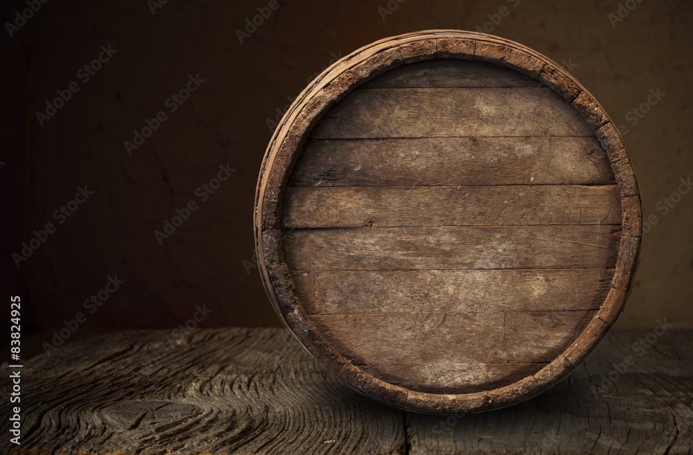 Fototapeta premium wooden barrel