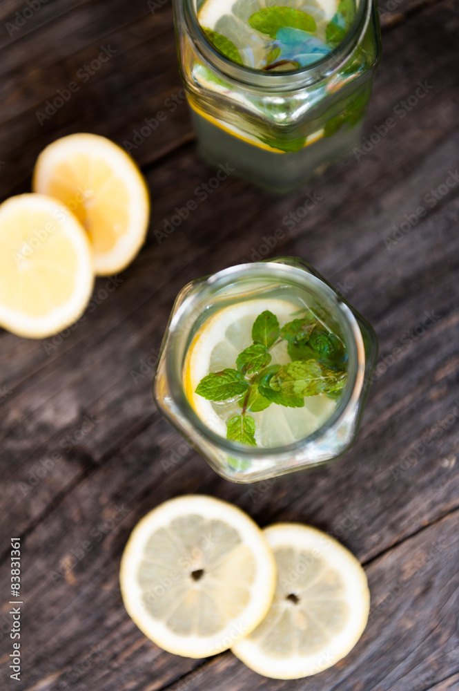 Lemonade with mint Lemonade with mint