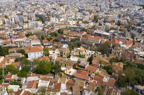 Panoramic view of Athens. Greece. photo