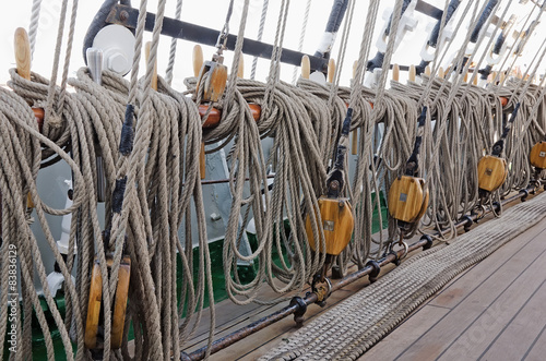Ropes for the sails