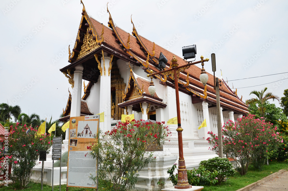 Wat Suwandaram temple, Ayutthaya, Thailand