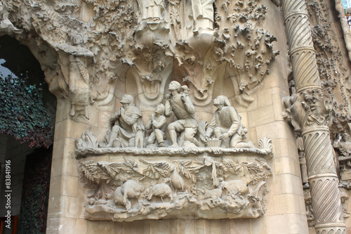 Sagrada Familia Statue, Barcelona, Spain