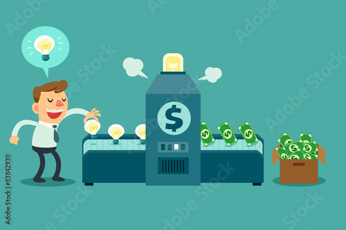 turn ideas into money