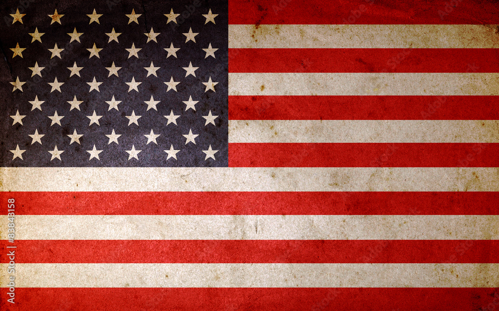 Grunge American flag Grunge American flag