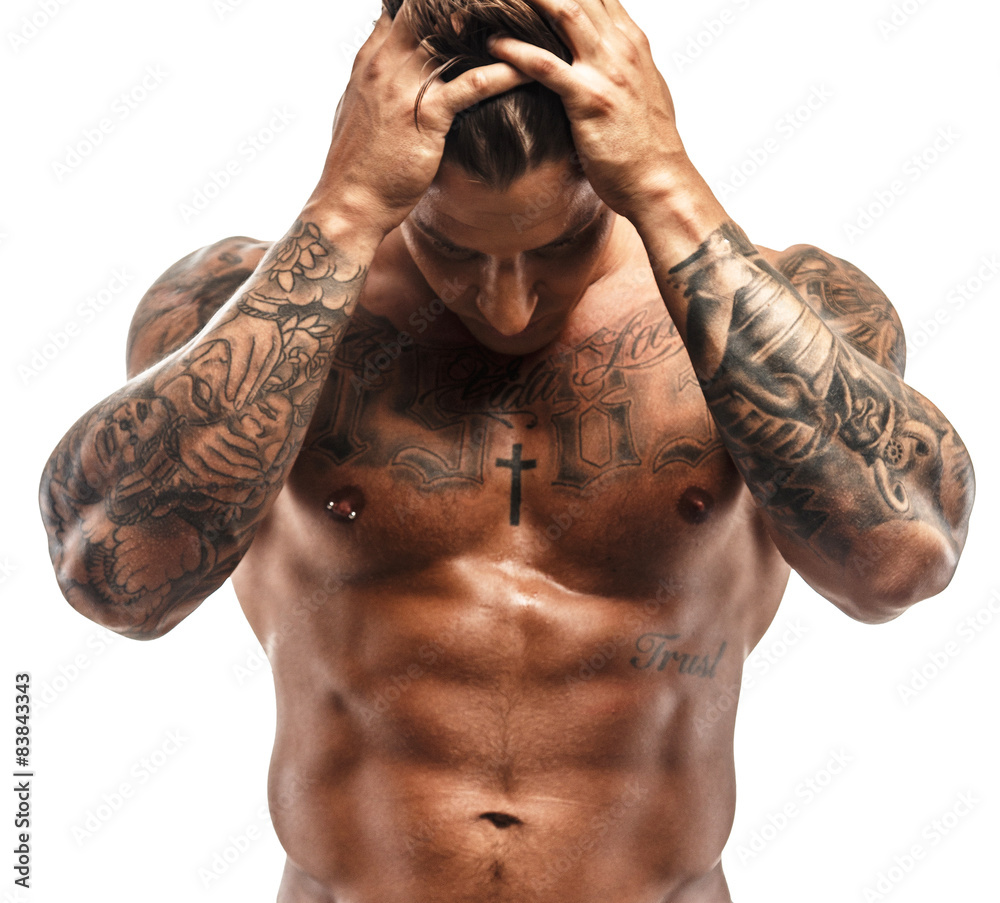 © Fxquadro - Tattooed muscular guy © Fxquadro - Tattooed muscular guy
