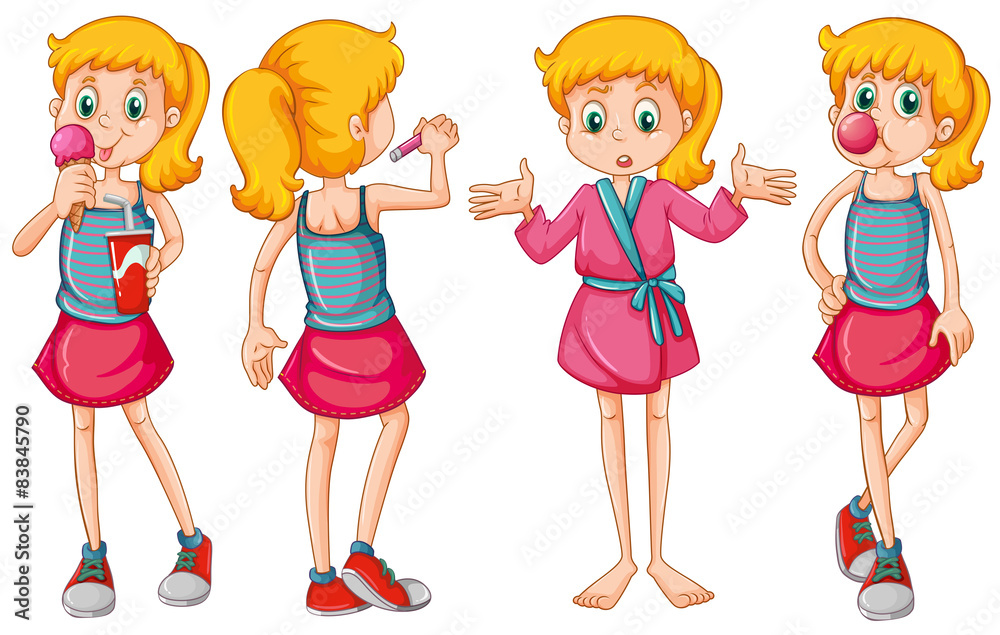Blond girl Blond girl