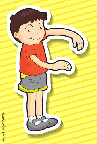 Boy standing