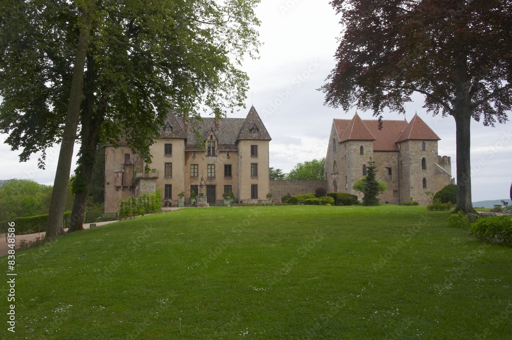 Château de Couches en Bourgogne France