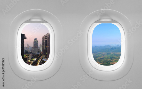 2 view window plane
