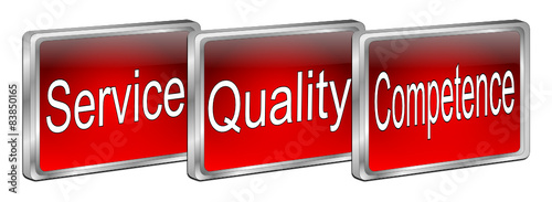 Service Quality Competence Button
