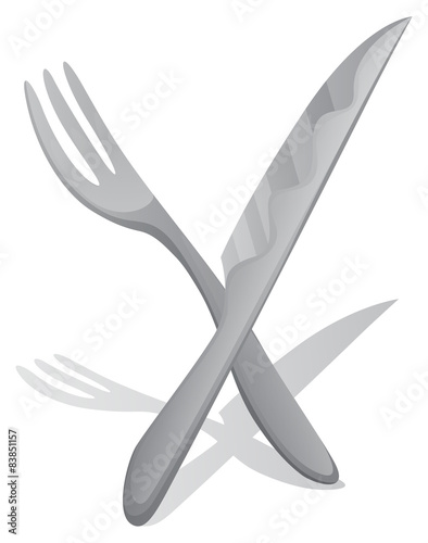 fork knife cutlery