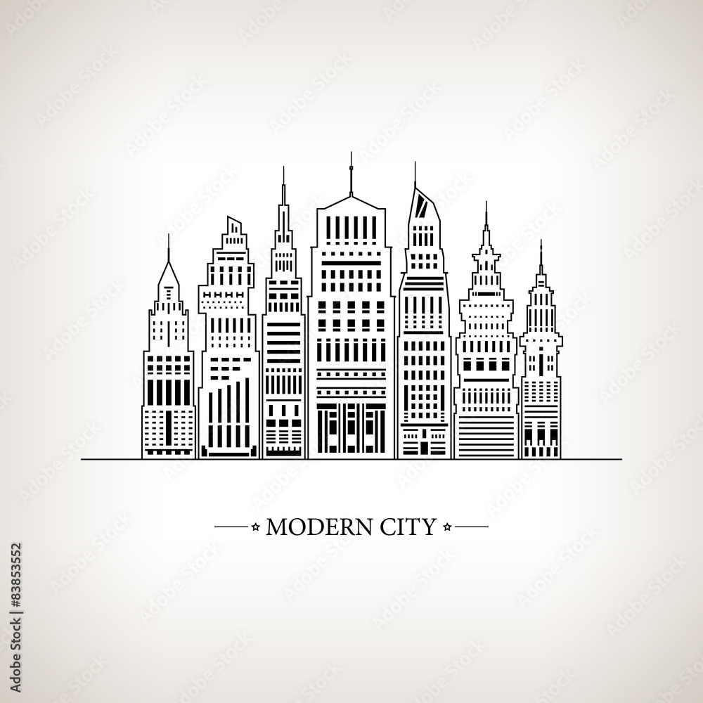 Modern Big City