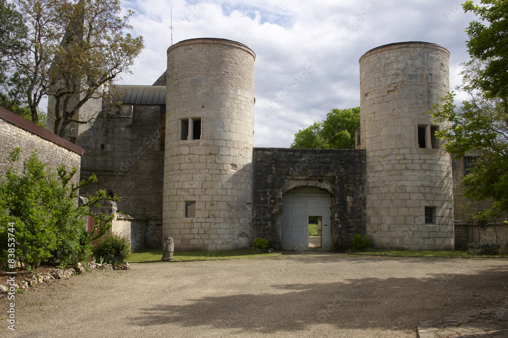 Château de Germolles en Bourgogne France