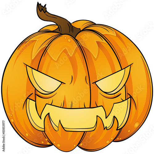 Happy Halloween Kürbis Laterne 