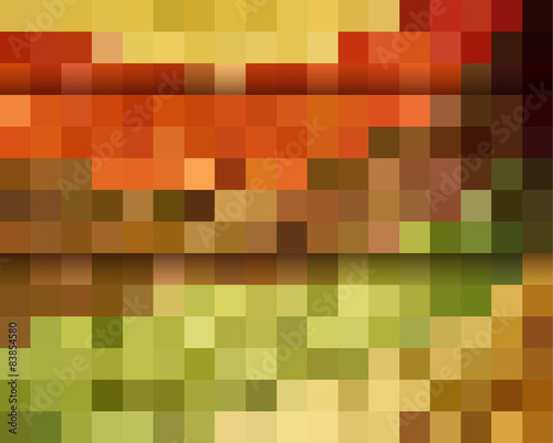 Orange ractangular abstract wallpaper