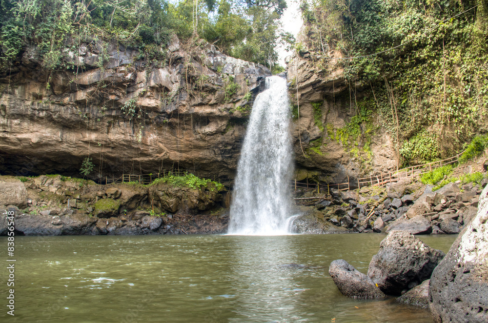 Obraz premium Cascada Blanca waterfall near Matagalpa, Nicaragua 