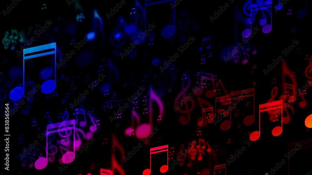 Music Notes Background Music Notes Background