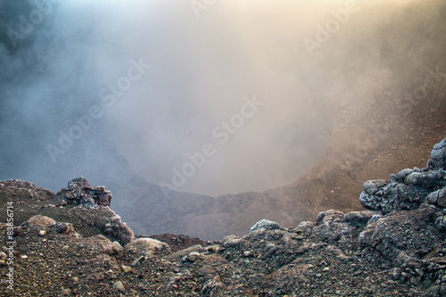 Crater of the Mombacho Volcano near Granada, Nicaragua