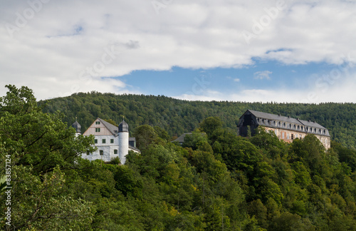 Blick auf Schloss Schwarzburg © dk-fotowelt