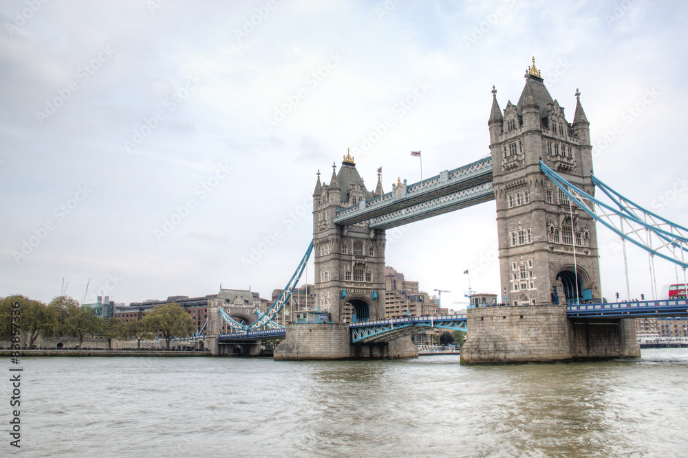 The Tower Bridge in London, UK
