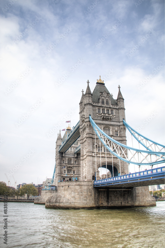 The Tower Bridge in London, UK
