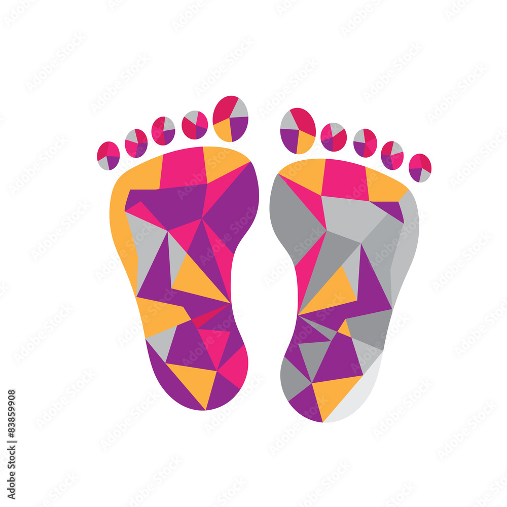 Feet polygon Feet polygon