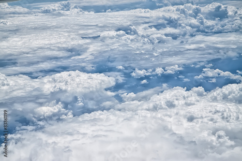 Fototapeta Naklejka Na Ścianę i Meble -  The clouds in the sky