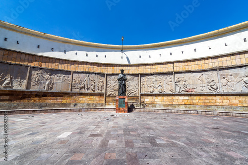 Plaza in Cuenca, Ecuador photo