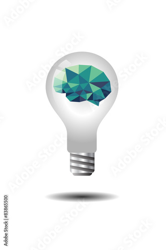 Brain inside thinker always shine