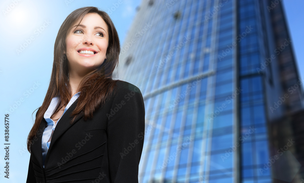 Confident businesswoman portrait