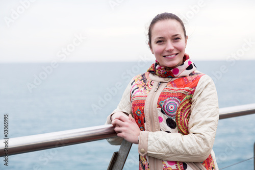 portrait a woman on pier © JackF