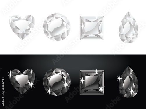 Black and White Diamonds