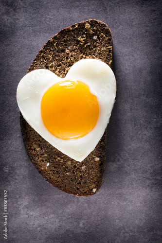 Egg heart.