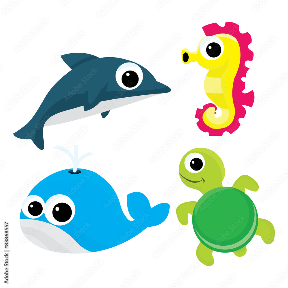 Cartoon Sea Life Cartoon Sea Life