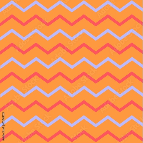 Exotic Colored Tribal Stripes Pattern