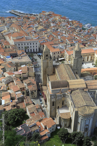 Kathedrale und Altstadt von Cefalu, Sizilien