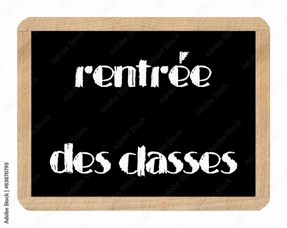 Obraz premium Ardoise rentrée des classes