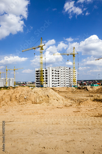 Bild auf Leinwand new construction