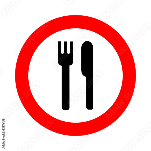 eat icon great for any use. Vector EPS10.