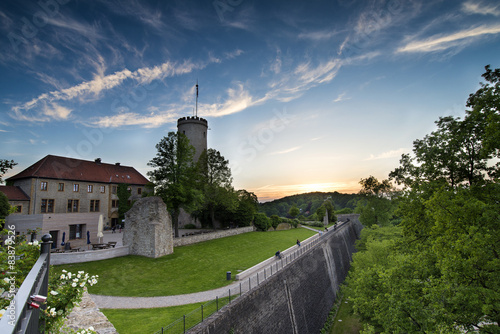 Sunset at Sparrenburg Bielefeld Germany