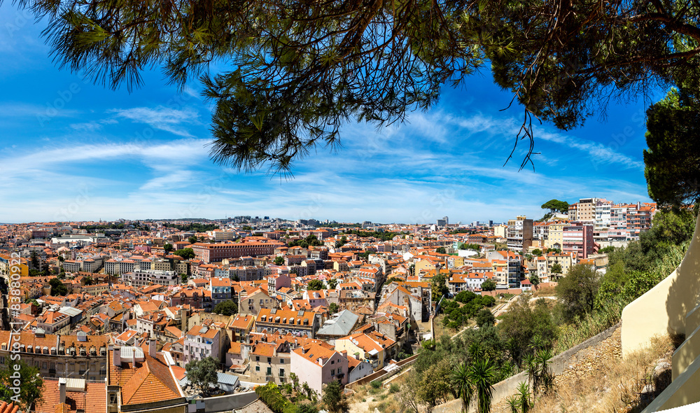 Fototapeta premium Lisbon Skyline