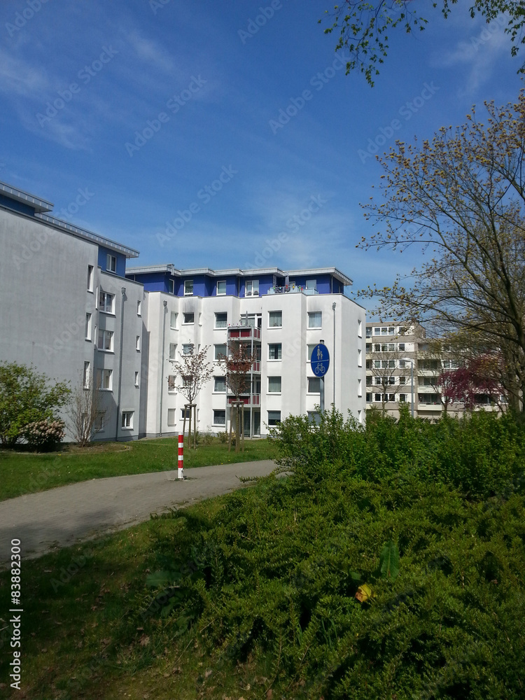 Fototapeta premium Wohnsiedlung Gelsenkirchen