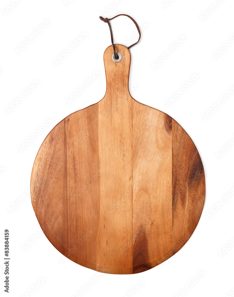 Pizza board isolated on white Pizza board isolated on white