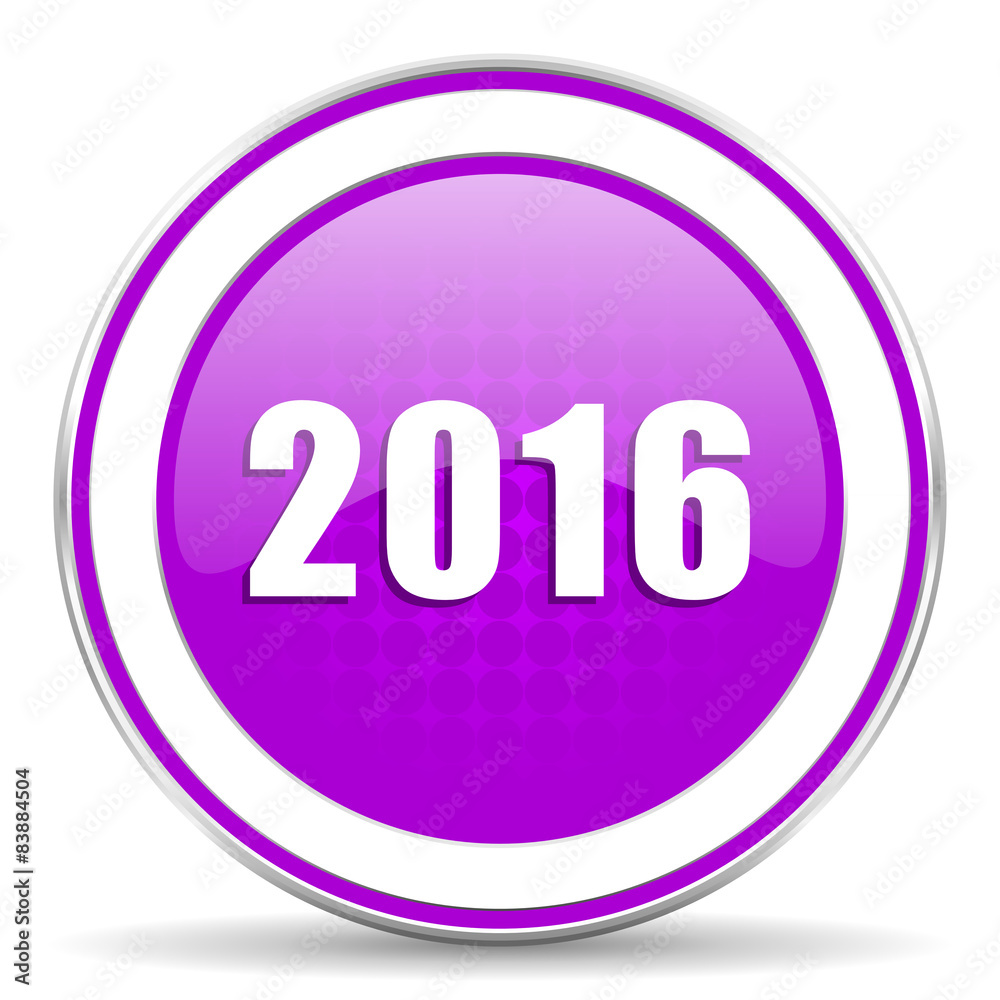 new year 2016 violet icon new years symbol new year 2016 violet icon new years symbol