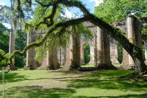 Old Sheldon Church Ruins