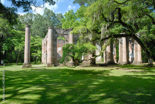 Ruins of Old Sheldon Church
