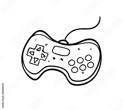 game pad doodle