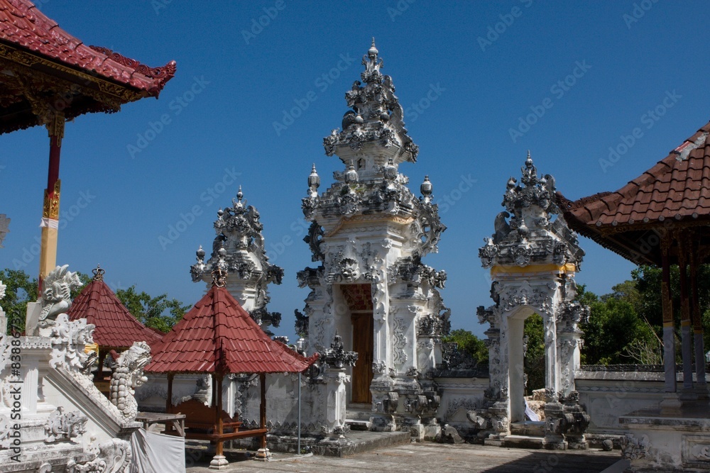 Fototapeta premium Hindu temple, Nusa Penida in Indonesia