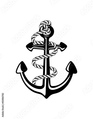 anchor with rope